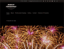 Tablet Screenshot of jubileefireworks.com